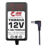Fonte 12v Para Teclado Yamaha Pa 130 Pa 150 Pa 5 Pa 6 Pa 1b