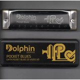 Gaita De Boca Dolphin Pocket Blues D� Harmonica Blues Jazz