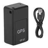 Gf07 Mini Dispositivo De Rastreamento Gps Magntico Cor Preto