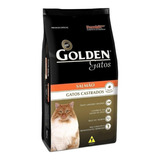 Golden Premium Alimento Especial Castrados Para Gato Adulto Sabor Salmo Em Sacola De 10 1kg