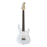 Guitarra Eltrica Yamaha Pac012 100 Series 012 Stratocaster De Mogno 2023 White Brilhante Com Diapaso De Pau rosa