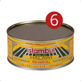 Halawi Tradicional Istambul Cx C/ 6 Latas 500g
