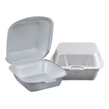 Hamburgueira Térmica Isopor H3 P/ Lanche Com 200 Unidades