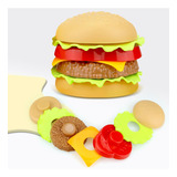 Hamburguer Lanche Fast Food Hora D Lanche Brinquedo Infantil