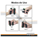 Hand Grip Academia Mãos E Antebraços Fortalecedor Exercício Cor Laranja