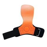 Hand Grip Competition Skyhill Couro Cross Luva Palmar Cor Laranja Tamanho Gg
