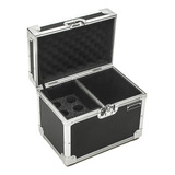 Hard Case Microfone Baú 6 Microfones Shure, Sennheiser, Akg