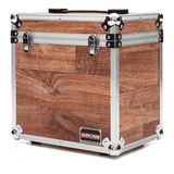 Hard Case Para 70 Discos De Vinil -baú Vintage