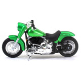 Harley 2000 Flstf Street Stalker Verde