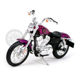 Harley 2013 Xl 1200v Seventy-two Roxo S38 1/18 Maisto