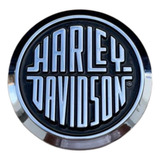 Harley Davidson, Emblema Medalhão Harley Davidson Dupla Face