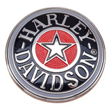Harley Davidson, Emblema Medalhão Para Tampa