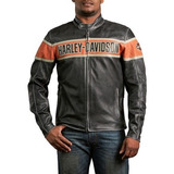 Harley Davidson Jaqueta Original Couro Codigo:98057-13vn.