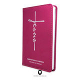 Harpa Avivada Letra Grande Capa Pu Jesus Vermelha