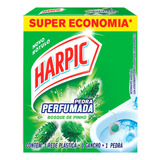 Harpic Pedra Perfumada Detergente Sanitário Fragrância Pinho