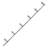 Haste Cerca Eletrica Tubolar 70cm 11mm 4 Isol Centro Haste