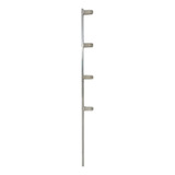 Haste Cerca Eletrica Tubolar 70cm 11mm 4 Isol Centro Haste