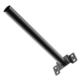 Haste Preta 60cm De Refletor Luminária P/ Parede Poste Muro