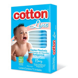 Hastes Flexíveis Cotton Antigermes - Kit 12 - 75 Unidades