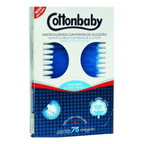 Hastes Flexíveis Cottonbaby Kit / 12 Cx Com 75 Und 