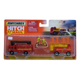 Hazard Squad Mbx Mobile Light Truck Hitch Haul Matchbox 1/64