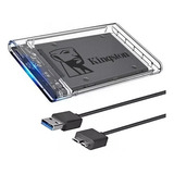 Hd Externo = Ssd Kingston 480gb Sata + Case 2,5 + Cabo Sata