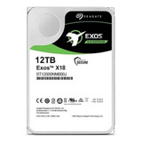 Hd Seagate Exos X18, 12tb, Sata 6gb/s, 3.5 Pol, Cache 256mb