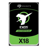 Hd Servidor Seagate Exos X18 12tb Sata 6gb/s 7200rpm 256mb 512e 4kn 3.5 - St12000nm000j Cor Prateado