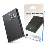 Hd Ssd Externo 1 Tera Case Usb 3.0 Com Led Gamer Serve Para Pc Notebook Xbox Ps2 Ps3 Ps4 Switch Wii