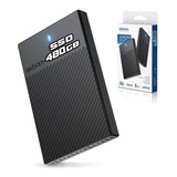 Hd Ssd Externo 480gb Case Usb 3.0 Com Led Gamer Serve Para Pc Notebook Xbox Ps2 Ps3 Ps4 Switch Wii