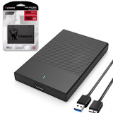 Hd Ssd Externo Portátil 240gb Case Usb 3.0 Para Pc Notebook Xbox Ps2 Ps3 Ps4 Switch Wii Windows Mac Linux Móvel Laptop Backup 5gbps Rápido Tv Garantia