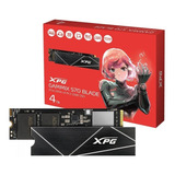 Hd Ssd M.2 4tb Pci-e 4.0 X4 Gammix S70 Blade Nvme Xpg Adata Cor Preto