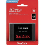 Hd Ssd Sandisk Plus 120gb Sata 3 Original Lacrado