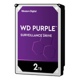 Hd Western Digital Disco Rgido Wd Purple Surveillance 2tb Cor Roxo