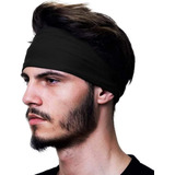 Headband Faixa De Cabelo Testa Bandana Proteção Uv Unissex