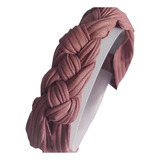 Headband Feminino Modelo Turbante Trança Faixa Cabelo 3 Uni