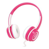 Headphone Estéreo Rosa Infantil Com Limitador Kd01pw ELG