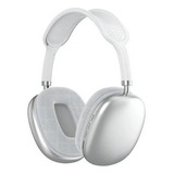 Headphone S/fio Bluetooth C/microfone Max P9 Air Premium Cor Prateado