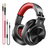 Headphones Dj Oneodio A71 Estudio 40mm Profissional P2 E P10