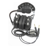 Headset Aviação Plugue Duplo Mono Piloto Aluno Estudante
