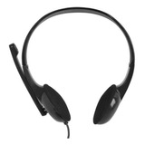 Headset Basic P3 Preto E Cinza