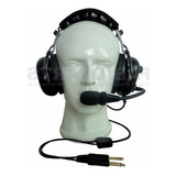 Headset Fone Piloto Aluno Aviação Cessna 150 152 172 Pp Pc