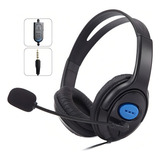 Headset Gamer Com Microfone E Fone