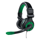 Headset Gamer Dreamgear Grx-340 Para Xbox One - Preto/verde
