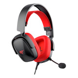 Headset Gamer Havit Gamenote H2039d Preto/vernelho Cor Preto