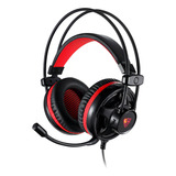 Headset Gamer Motospeed H11 Led Vermelho