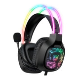 Headset Gamer Profissional Onikuma X22 Rgb Preto