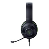 Headset Gamer Razer Kraken X For Console P2 P3 Black Green Cor Preto