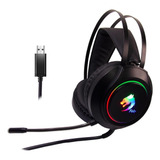 Headset Gamer Usb 7.1 Led Rgb,