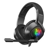 Headset Onikuma K19 Led Rgb P2 3.5mm Gamer Over-ear Com Luz